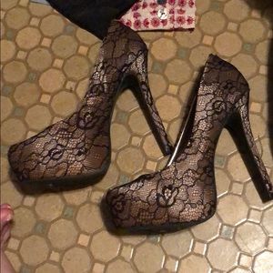 Lace Steve Madden Heels